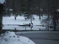 Sherbrook Lake in winter